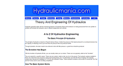 Desktop Screenshot of hydraulicmania.com